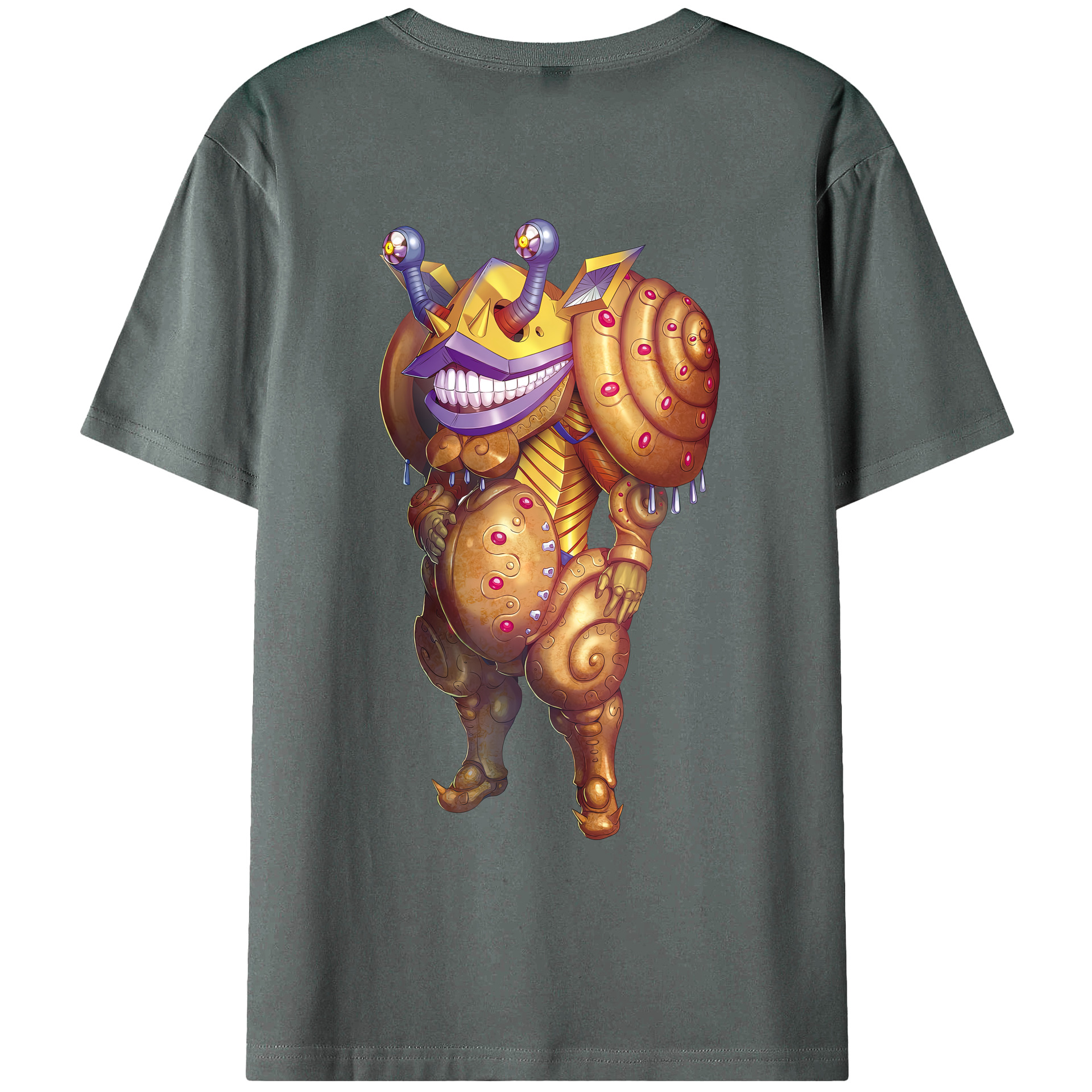 （画像用） ウルトラマン Ultraman 綿100％ メンズ半袖Tシャツ（バックプリント） 通気性